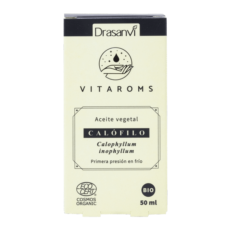 Aceite Vegetal Calófilo Cosmos Organic Bio 50 ml Vitaroms Drasanvi
