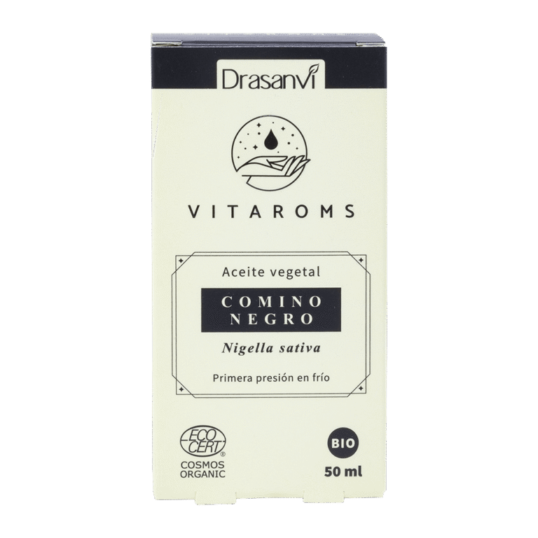 Aceite Vegetal Comino Negro Cosmos Organic Bio 50 ml Vitaroms Drasanvi