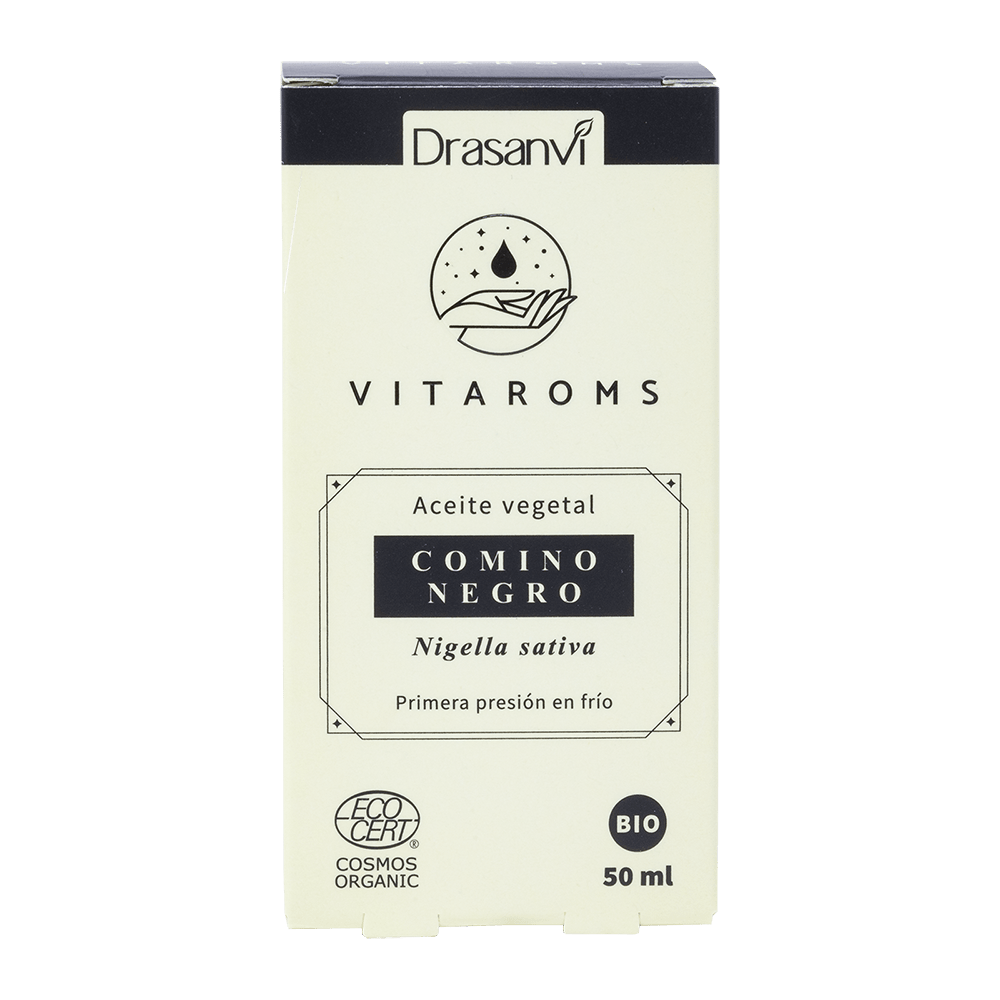 Aceite Vegetal Comino Negro Cosmos Organic Bio 50 ml Vitaroms Drasanvi
