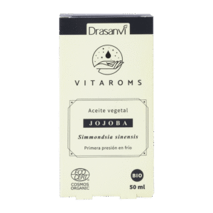 Aceite Vegetal Jojoba Bio Cosmos Organic 50 ml Vitaroms Drasanvi