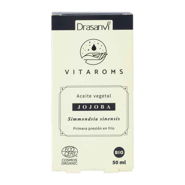 Aceite Vegetal Jojoba Bio Cosmos Organic 50 ml Vitaroms Drasanvi
