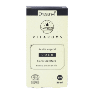 Aceite Vegetal Coco Bio Cosmos Organic 50 ml Vitaroms Drasanvi