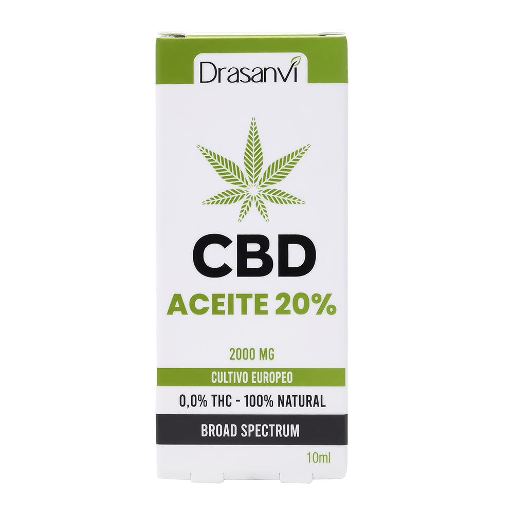 Aceite CBD Broad Spectrum 20% 10 ml Drasanvi