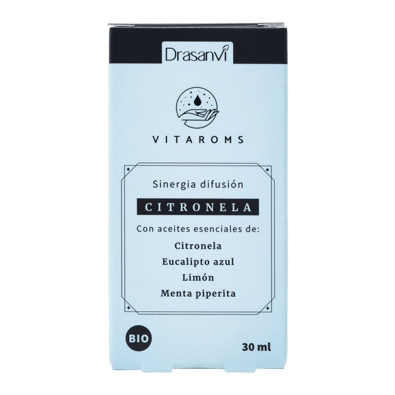 Sinergia Difusión Citronela Bio 30 ml Vitaroms Drasanvi