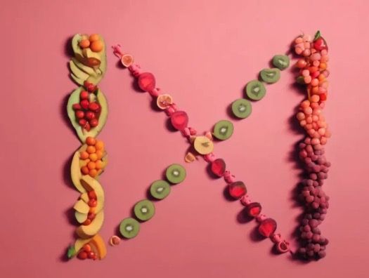 Ilustración sobre nutrigenómica
